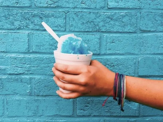 Cheer Up With Blue Shaved Ice