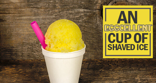 Egg Custard Shaved Ice