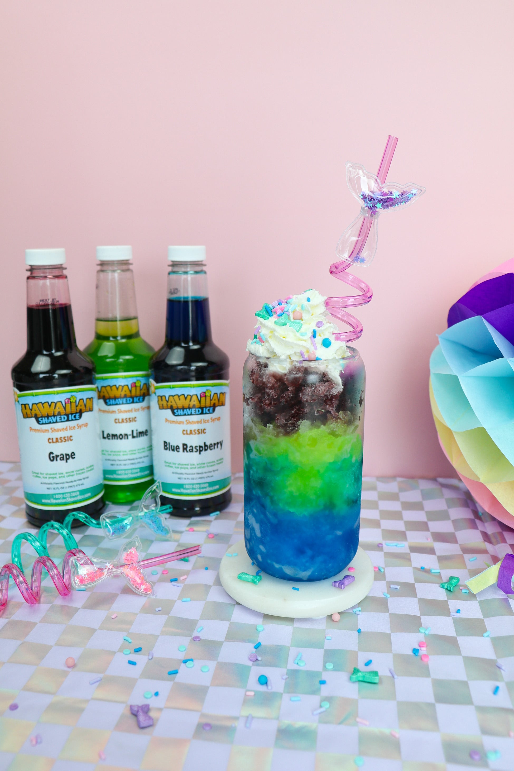 Mermaid Tail
 &ndash; Hawaiian Shaved Ice