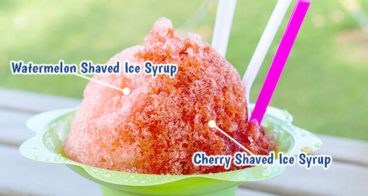 The Most Popular Shaved Ice & Snow Cone Flavors