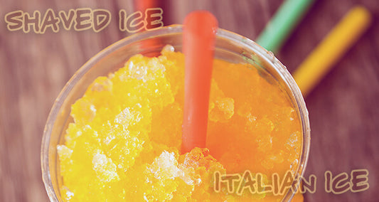 Shaved Ice vs. Italian Ice