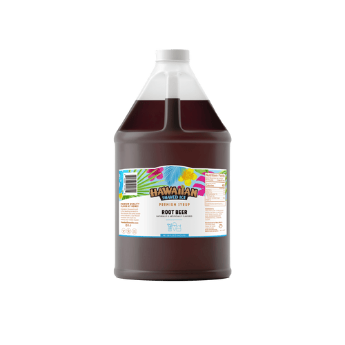 Root Beer Shaved Ice & Snow Cone Flavored Syrup - Gallon