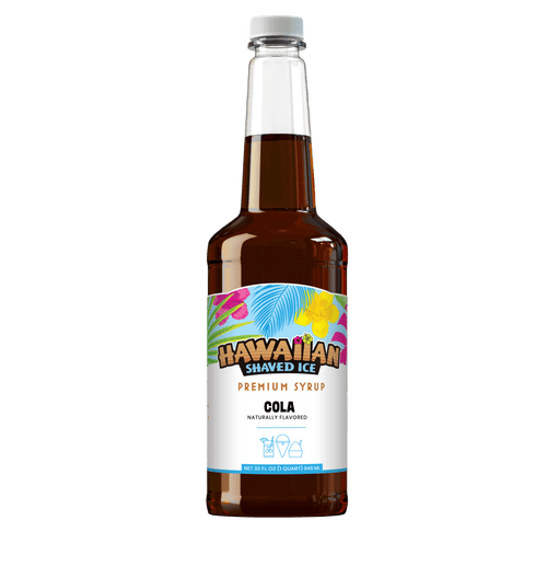 Cola Shaved Ice & Snow Cone Flavored Syrup - Quart