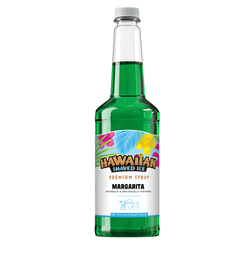 Margarita Shaved Ice & Snow Cone Flavored Syrup - Quart