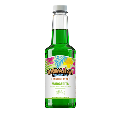 Margarita Shaved Ice & Snow Cone Flavored Syrup - Pint