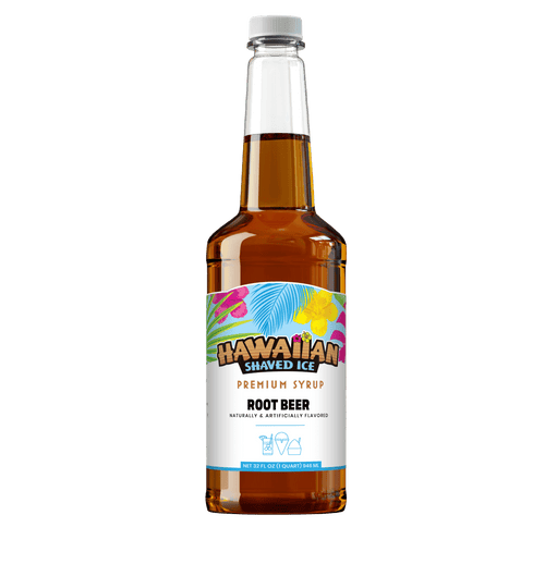 Root Beer Shaved Ice & Snow Cone Flavored Syrup - Quart