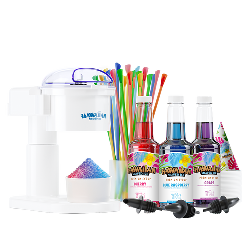 Classic Snow Cone Machine                                                                               Party Kit