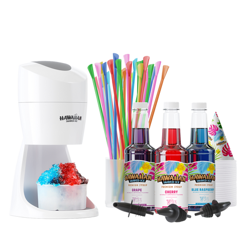 Essential Shaved Ice Machine Party Kit